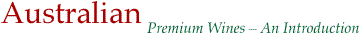 Australian Premium Wines